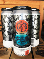 BOTTLE LOGIC X SHORT THROW TWO-HUNDRED HAND SLAP TRIPLE HAZY IPA